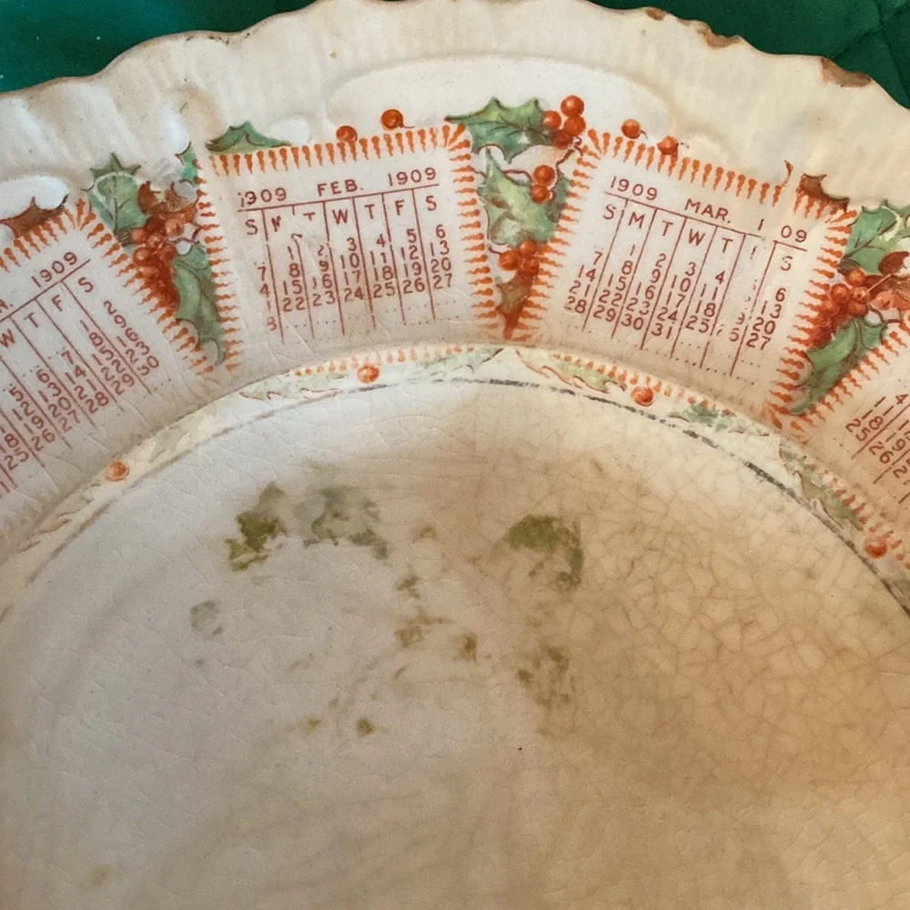Antique ZBT Baby Powder Tin & Large Bar of Ivory Soap Dated Plate 1909